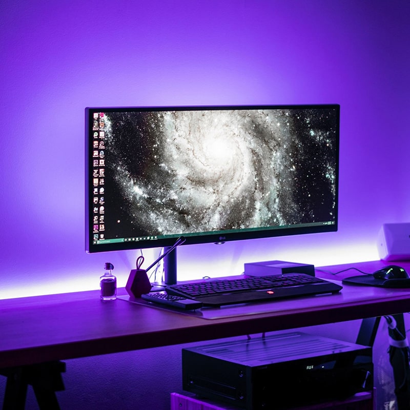 WiFi Smart RGB LED Lichtstreifen – 10m Wasserdicht