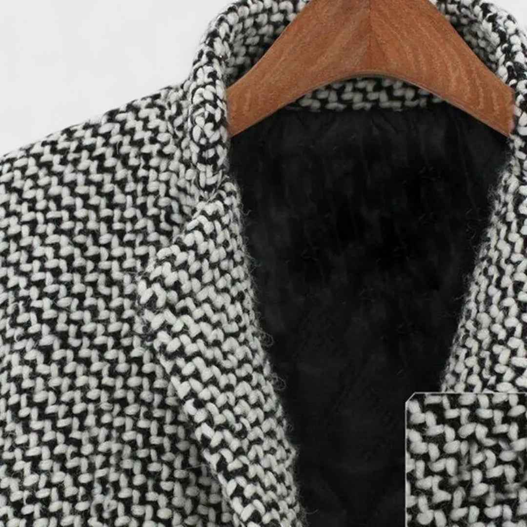Claudine – luxuriöser, zeitloser Mantel für Herbst und Winter