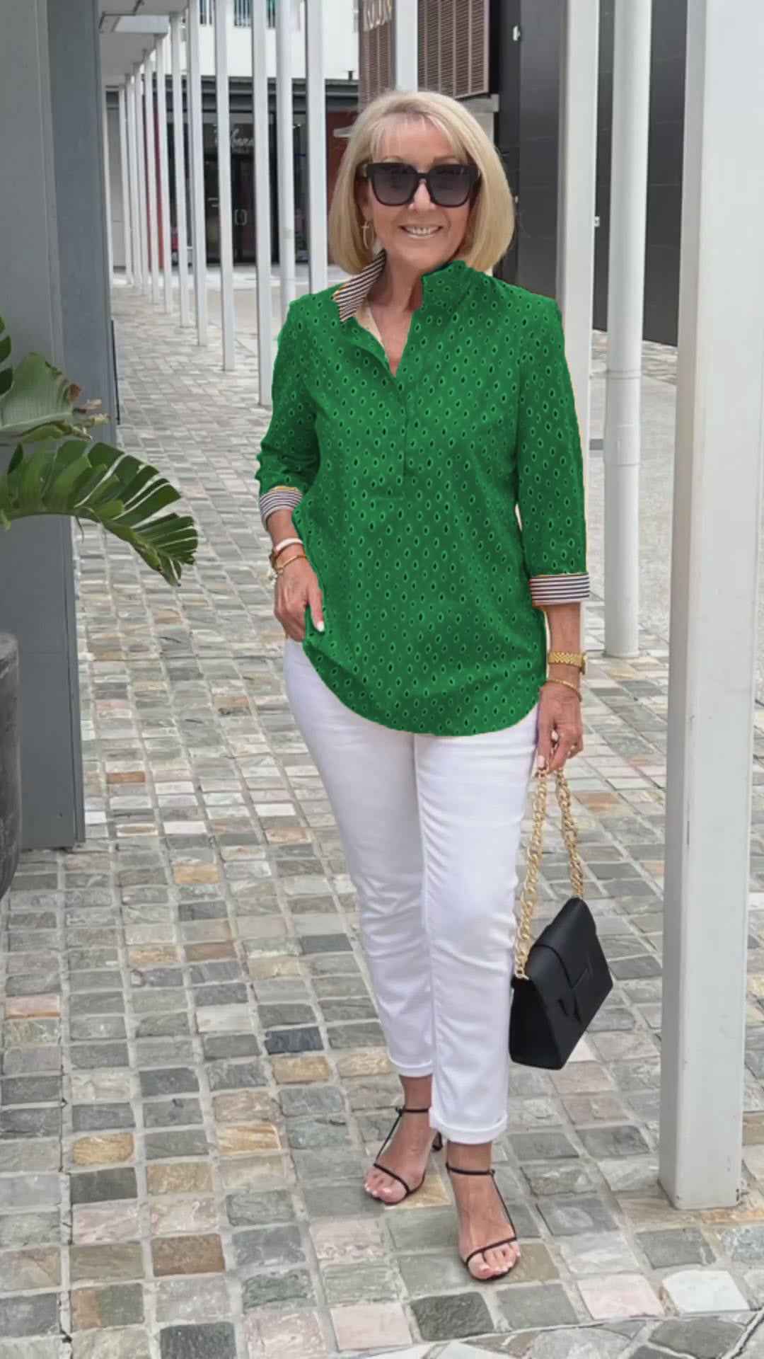 Elegantes Zweiteiliger Serene Stil Ensemble