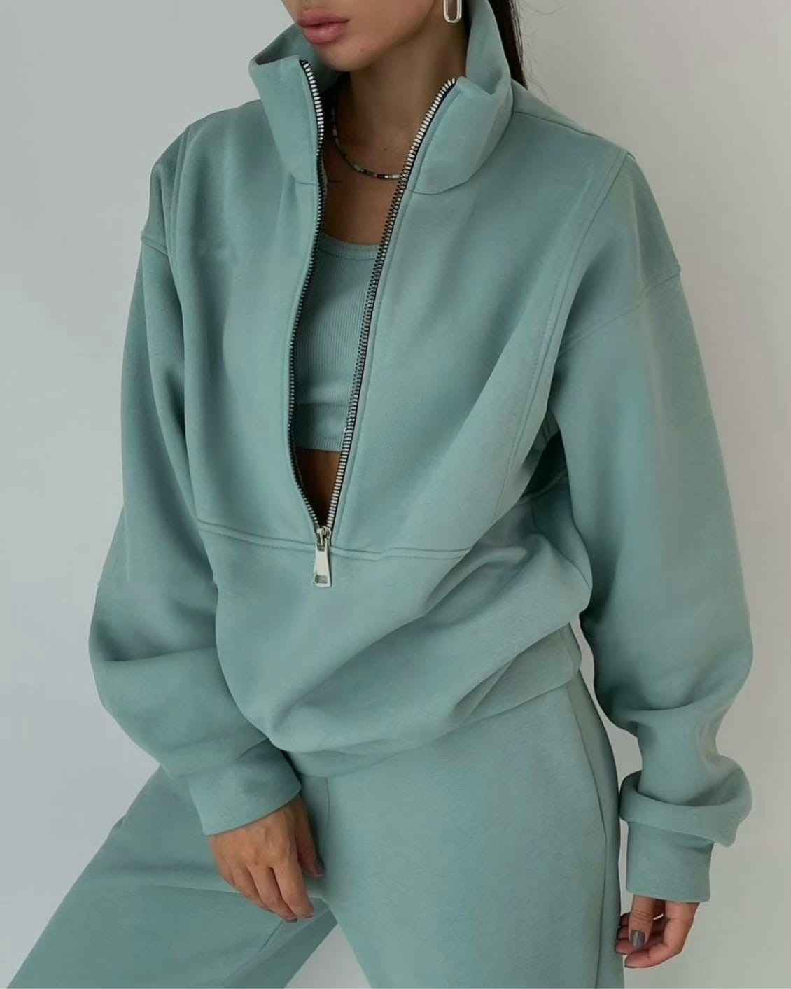 Grace | Lässiges Zwei-teiliger Oversized-Set für Damen