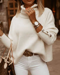Smart og stilfuld rullekrave sweater for et elegant look