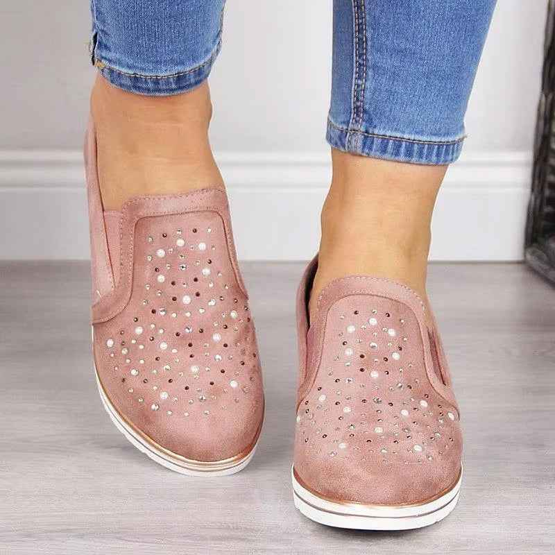 Orthopädische Keilabsatz-Sneaker für ganztägigen Komfort und Halt