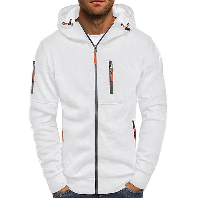 CALENIRAE – Kapuzenjacke mit Reißverschluss für urbanen und bequemen Stil