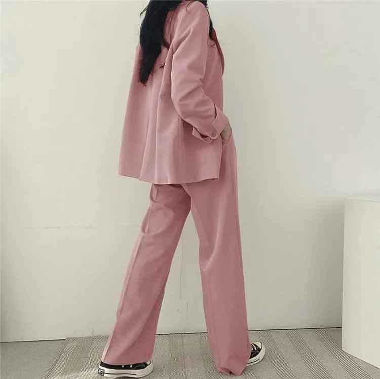 Hailey – Elegantes Damen-Damenkostüm mit langem Blazer