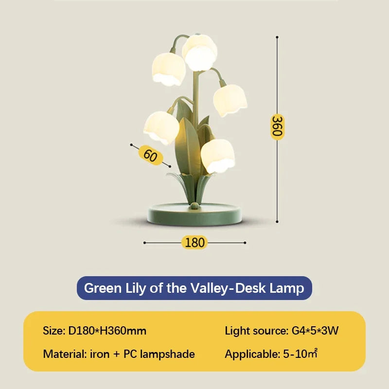 Nordische Tischlampe für eine klare und elegante Atmosphäre