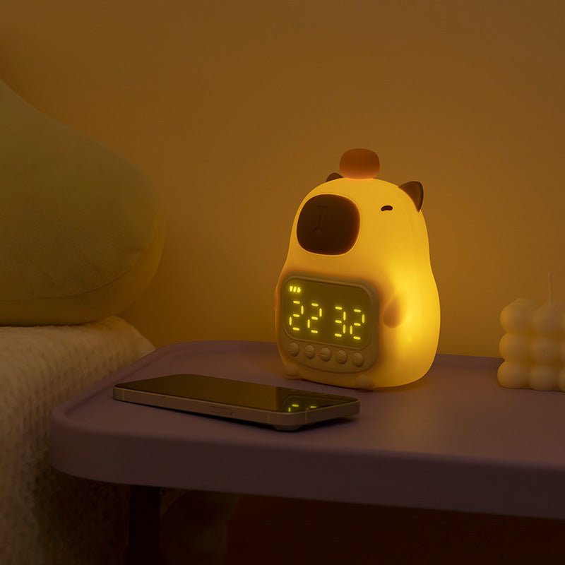 LED-Nachtlicht Capybara CapyGleam – Sanftes und Niedliches Licht für das Schlafzimmer