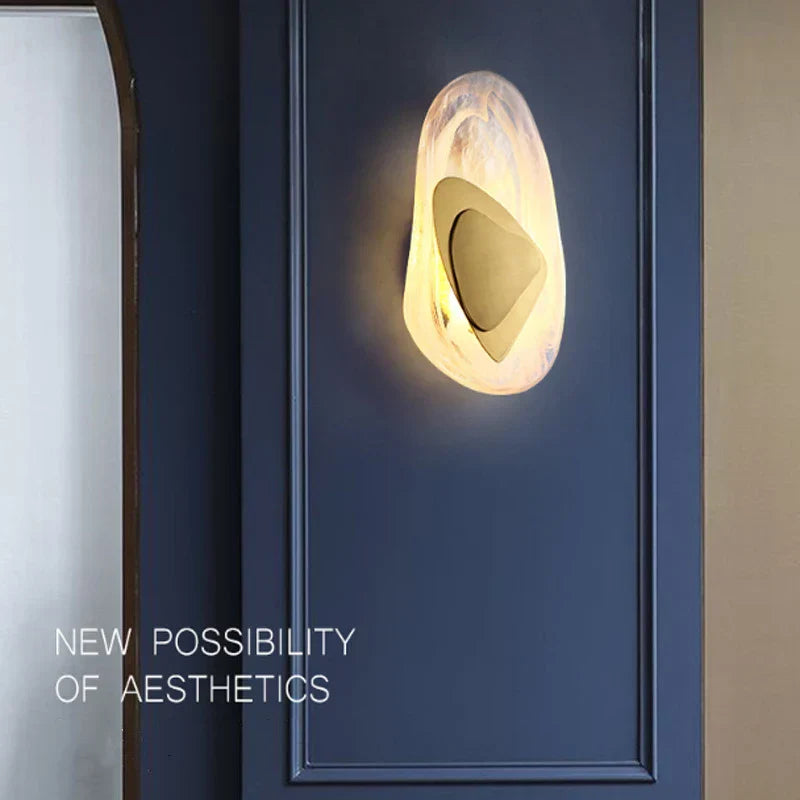 Luxuriöse und elegante dekorative Wandapplikation ElegantBeam
