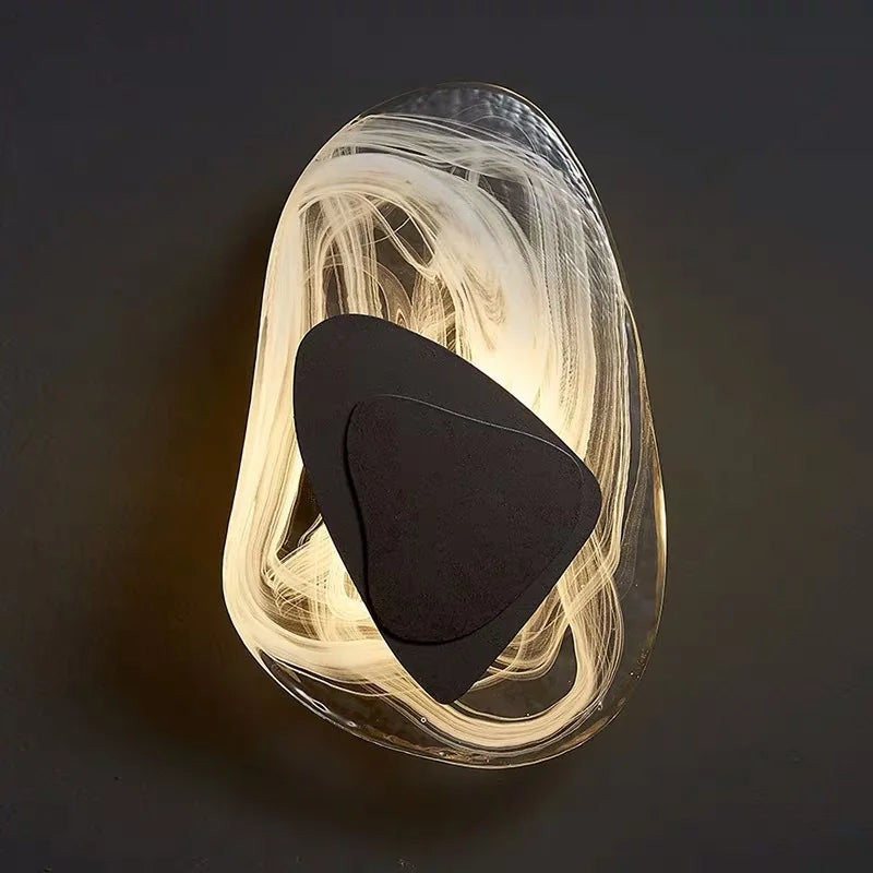 Luxuriöse und elegante dekorative Wandapplikation ElegantBeam