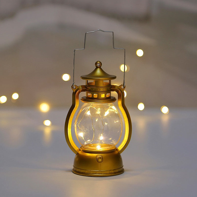 AntiqueAura | Elegant batteriebetriebene Hängeleuchte für Vintage-Atmosphäre und praktische Nutzung