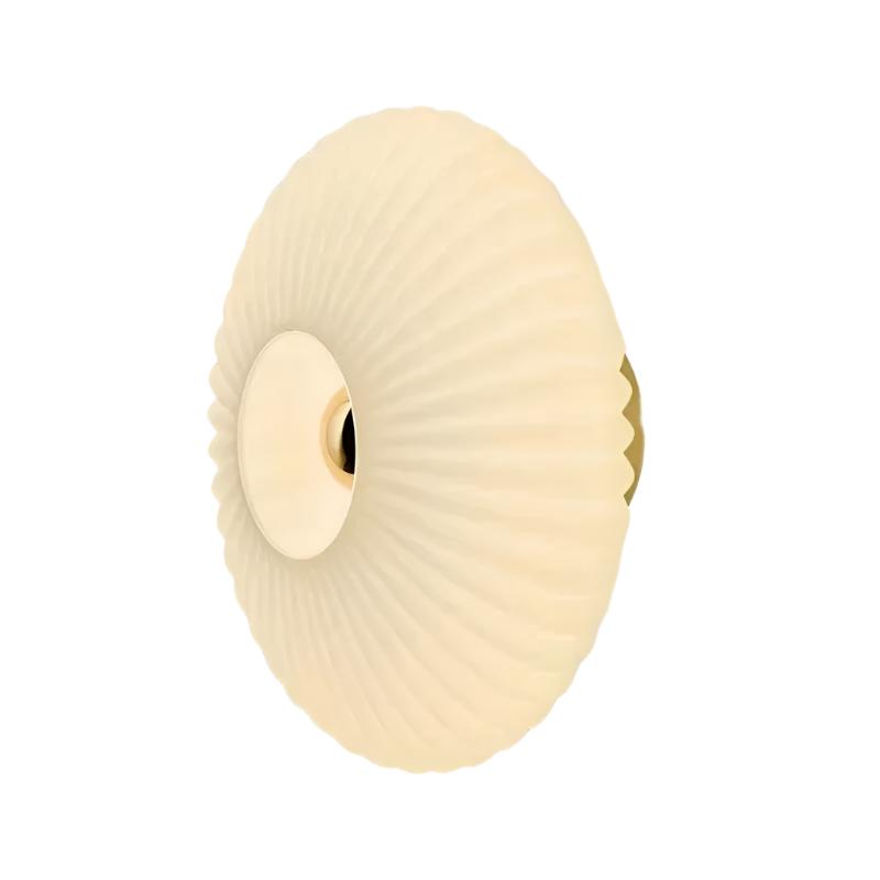 NimbusFlux - Elegante Wandleuchten aus gewölbtem Glas für einen modernen Glanz