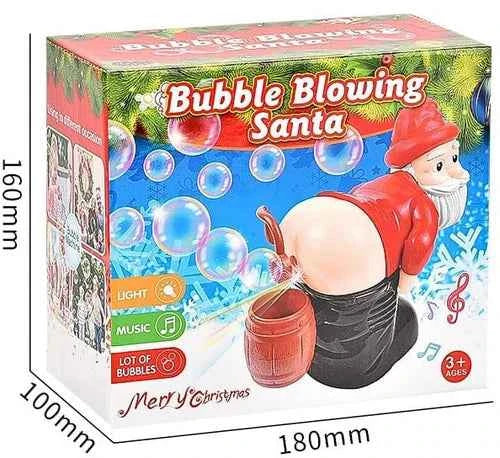 SillySanta - Lustige Blasefigur für Geschenke und frohe Weihnachten sowie Spaß und Ballermann