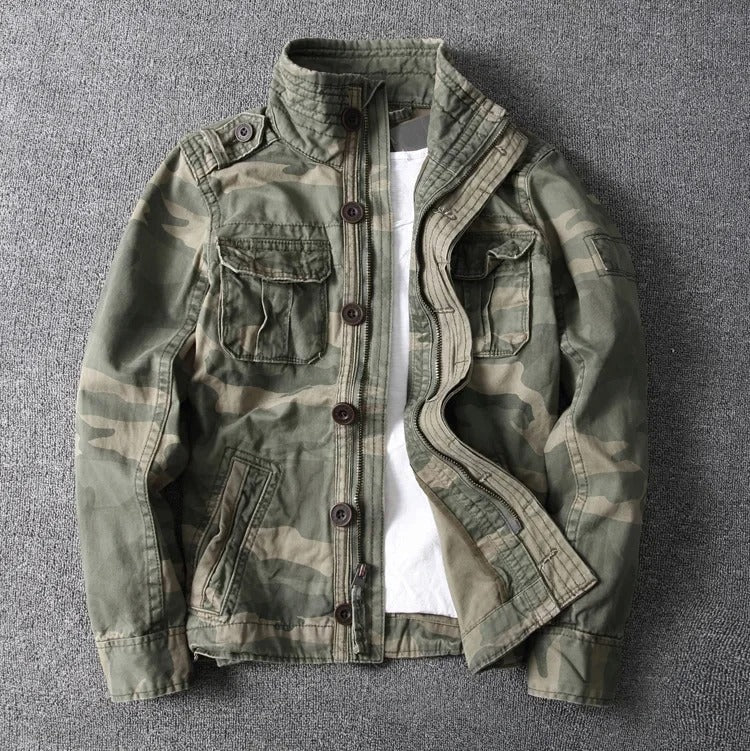 Daniel - Robuste und elegante Militär-Tarnjacke