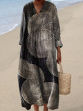 KAÏA - Nobile abito grafico per un look elegante e moderno