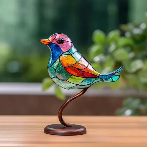 Oryxen - Einzigartige Handgefertigte Vogelstatue für elegante Gartendekoration
