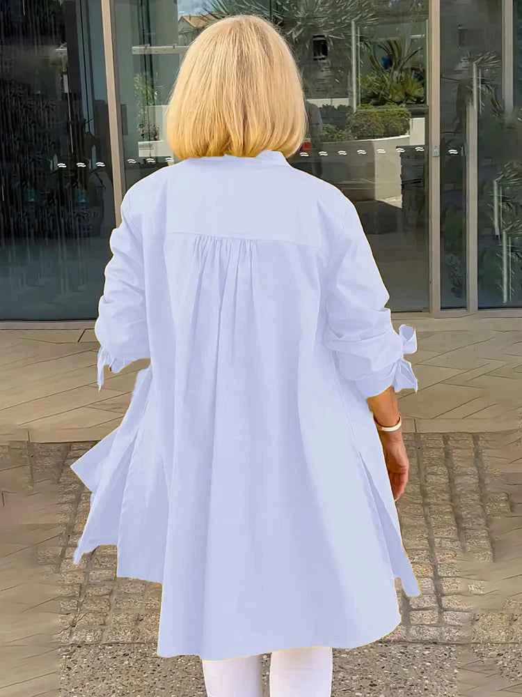 Elegantes Schwingendes Schnitt Zwei-Stück-Outfit, das die Figur schmeichelt