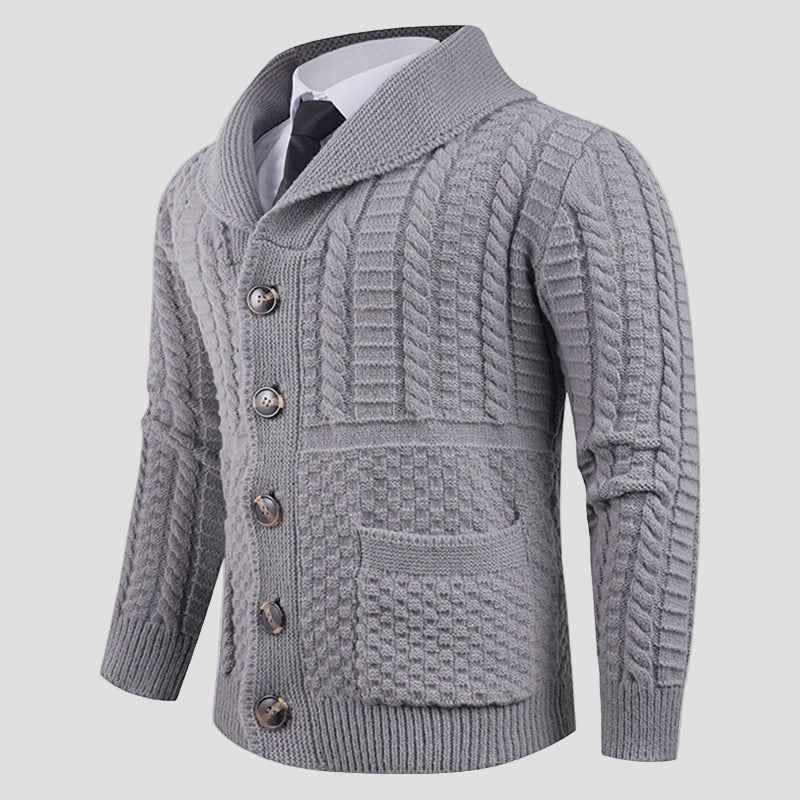 Jackson formeller Wollcardigan — zeitlose, elegante Strickware