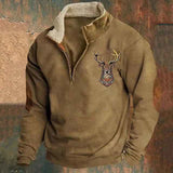 CHRISTOS - Luxuriöser Damenpullover mit stilvoller Hirsch-Detailprägung