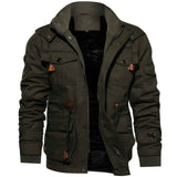 Vielseitige Militärjacke mit praktischen Taschen für den perfekten Look