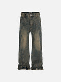 Jeans street vintage in stile retrò per un look elegante da donna