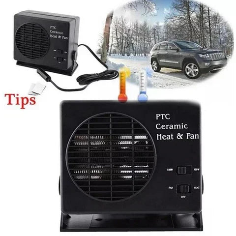 Tragbare Keramik-Autoheizung 300W - 12V Schnellenteiser-Gebläse