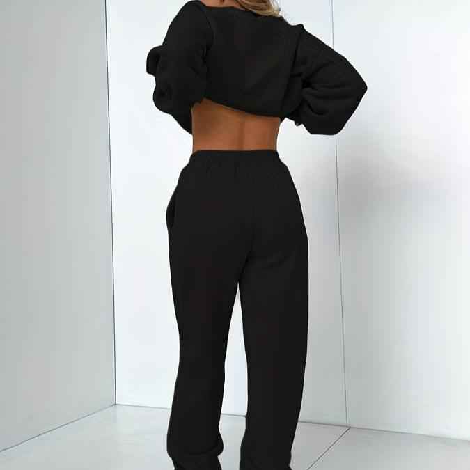 Jenna | Damen-Set aus Sweatshirt und Jogger