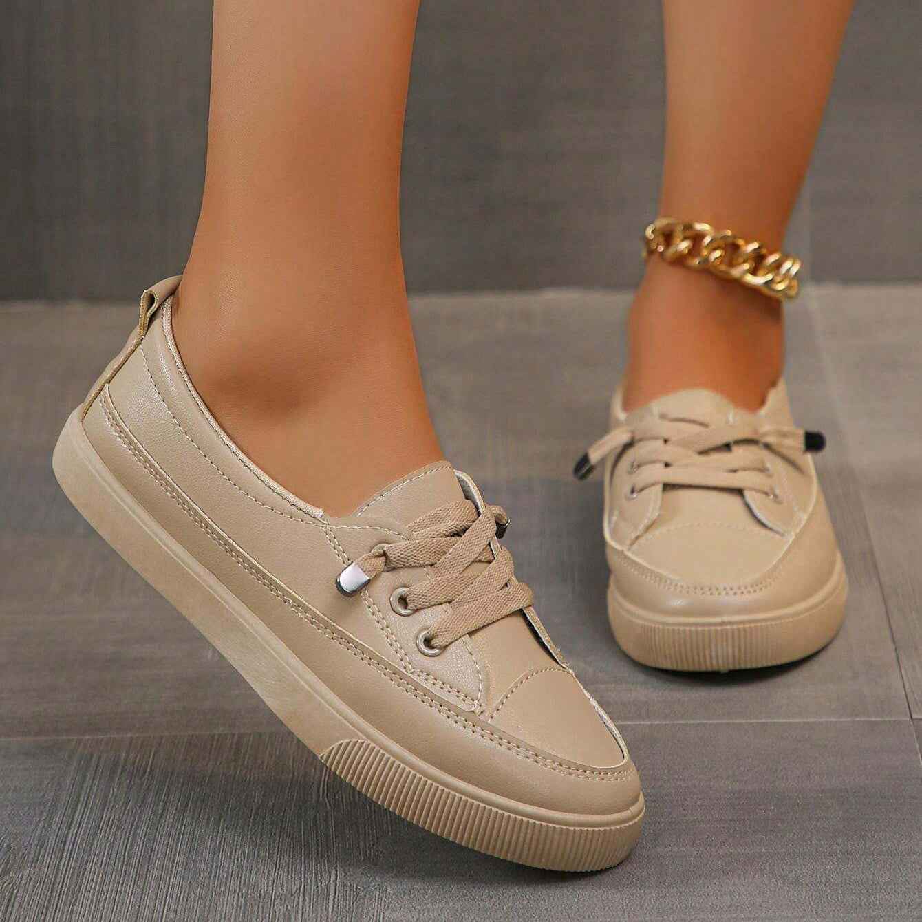 Schicke Damen-Slip-On-Sneaker – Müheloser Stil & Ganztägiger Tragekomfort