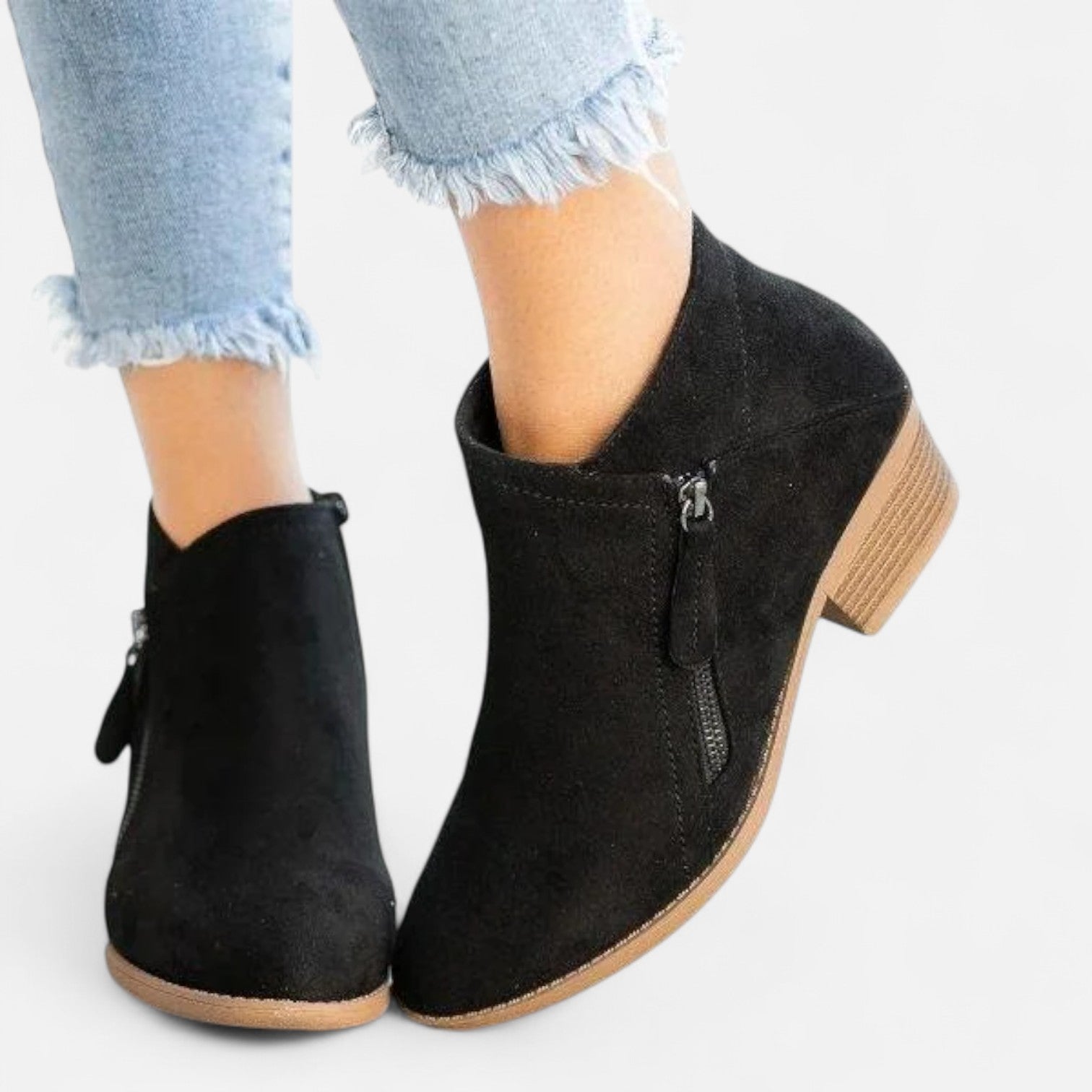 Botas Ortopédicas de Cuero para Mujer - Comodidad Terapéutica, Estilo Sofisticado