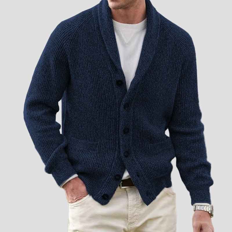 Henry Herren-Cardigan – Zeitloser Stil, Alltagstauglicher Komfort