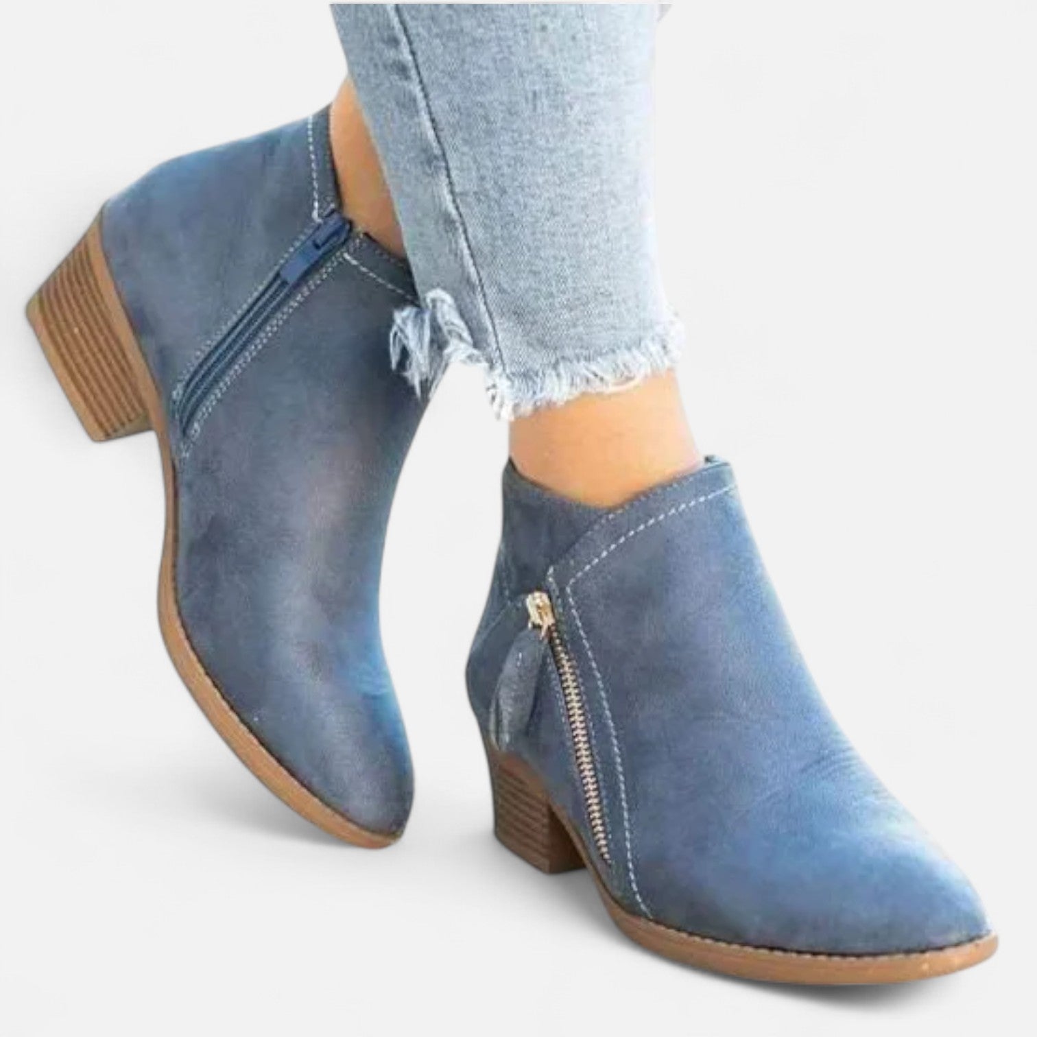 Botas Ortopédicas de Cuero para Mujer - Comodidad Terapéutica, Estilo Sofisticado