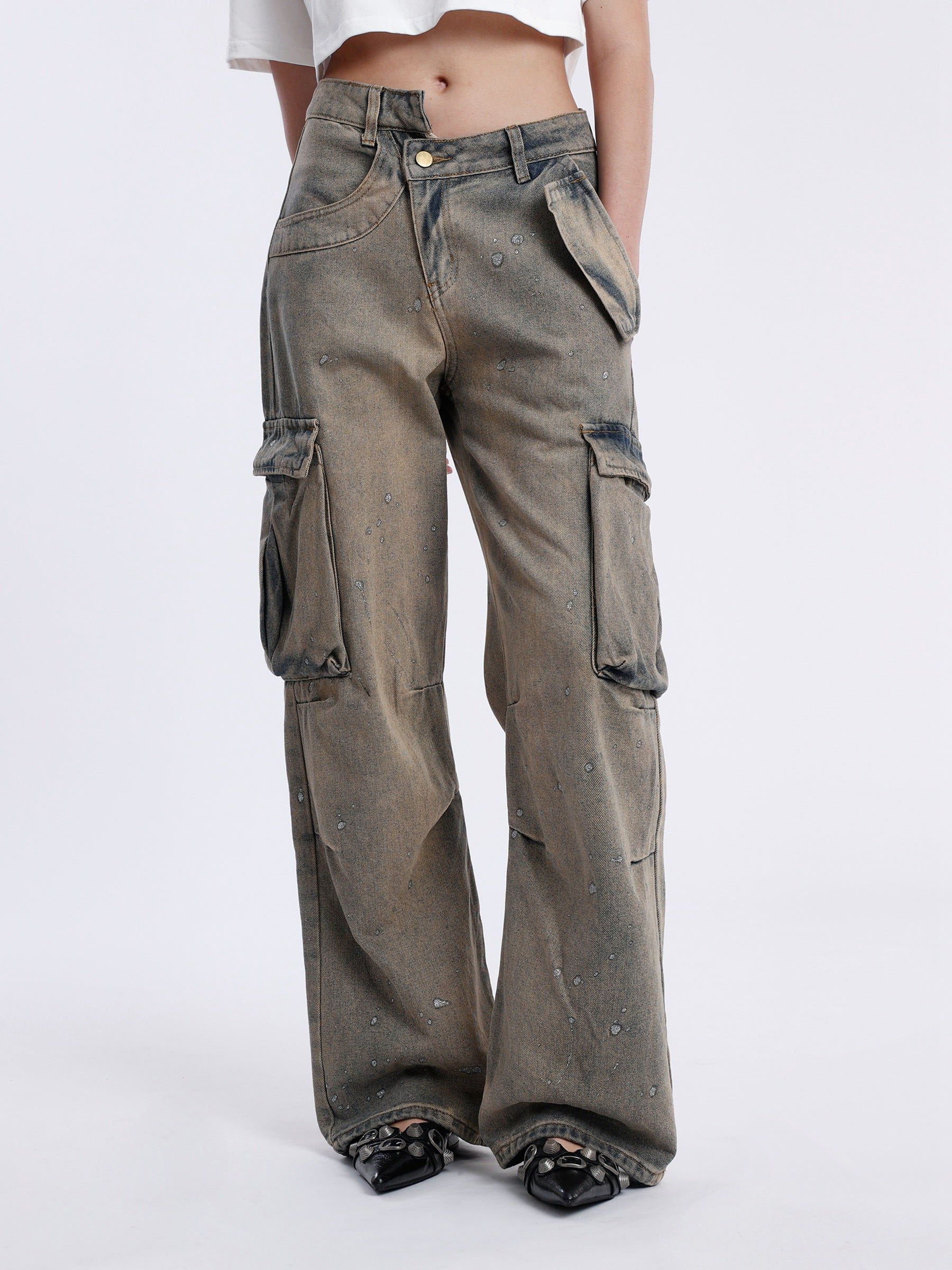 Femke | Zeitlose Vintage Hochgeschnittene Jeans für einen Charmanten Look