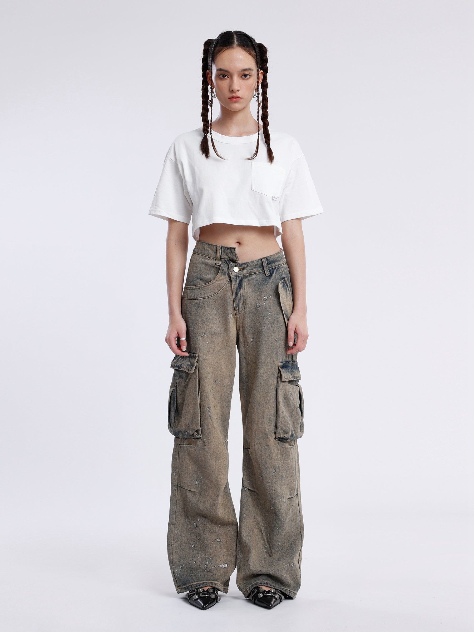 Femke | Zeitlose Vintage Hochgeschnittene Jeans für einen Charmanten Look