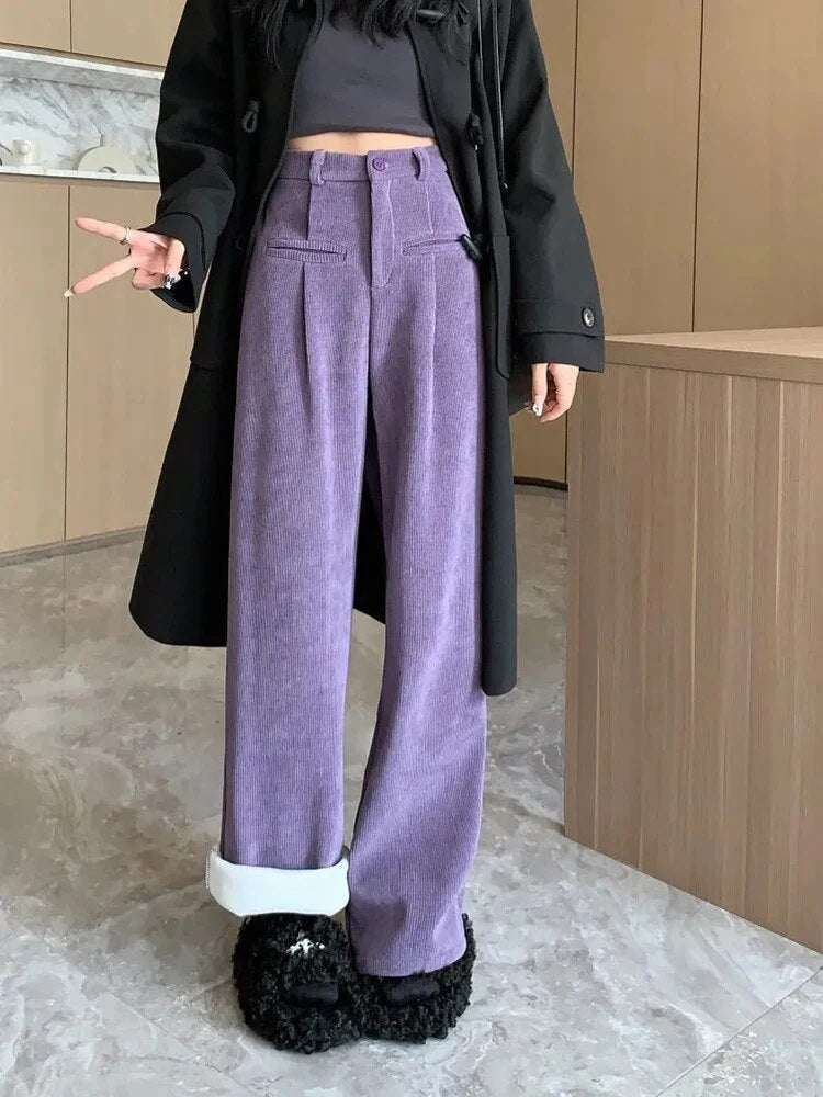 Fenna | Elegante Damen-Cordhose mit bequemem Innenfutter