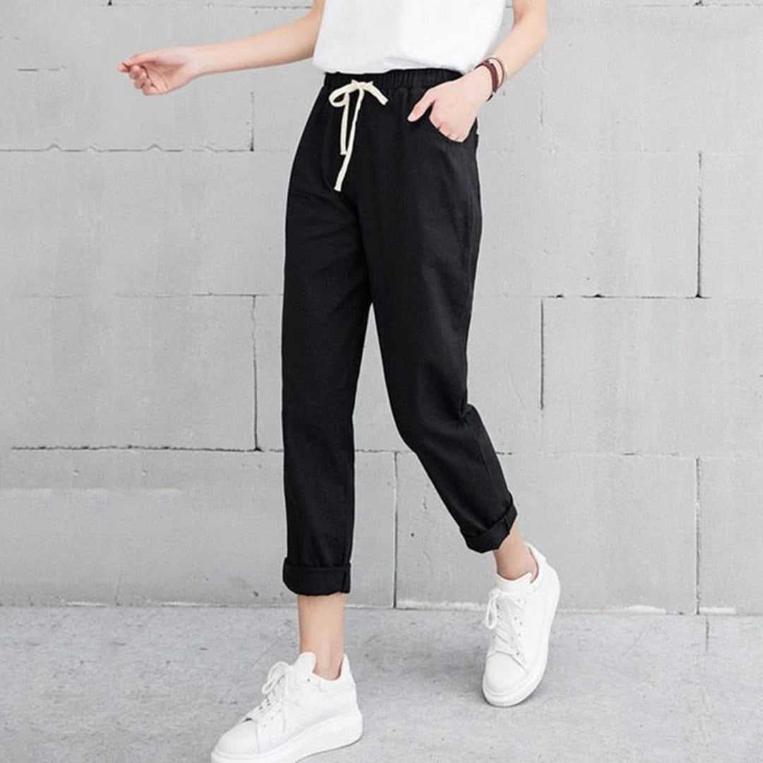 Fleur Luxe Bequeme Damenhose für Elegante und Entspannte Tage