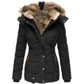 Merrie Slim-Fit Kapuzen-Pufferjacke – Schlankes Design, gemütliche Wärme
