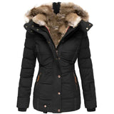 Merrie Slim-Fit Kapuzen-Pufferjacke - Schlankes Design, gemütliche Wärme