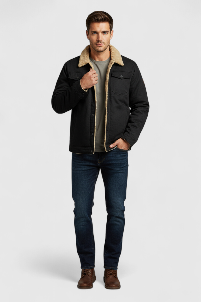 Herren Bequeme Bomberjacke für Stil