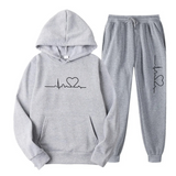 Damen Zweiteiliger Set, Bequem und Lässig für Zuhause