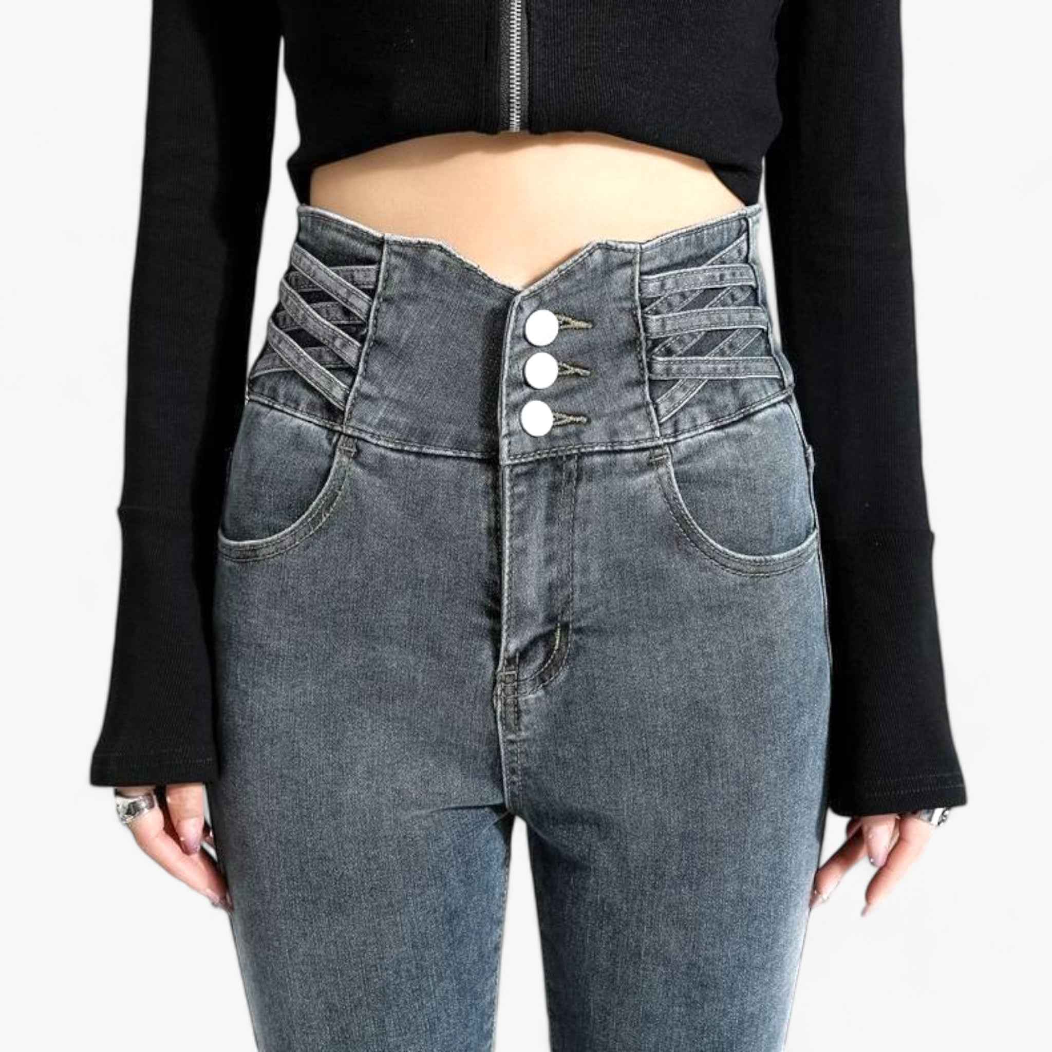 Skinny Pencil Jeans - Slim stretch for en flatterende pasform