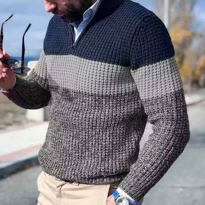 Luca - Gemütlicher und stilvoller gestrickter Pullover für Komfort und Wärme
