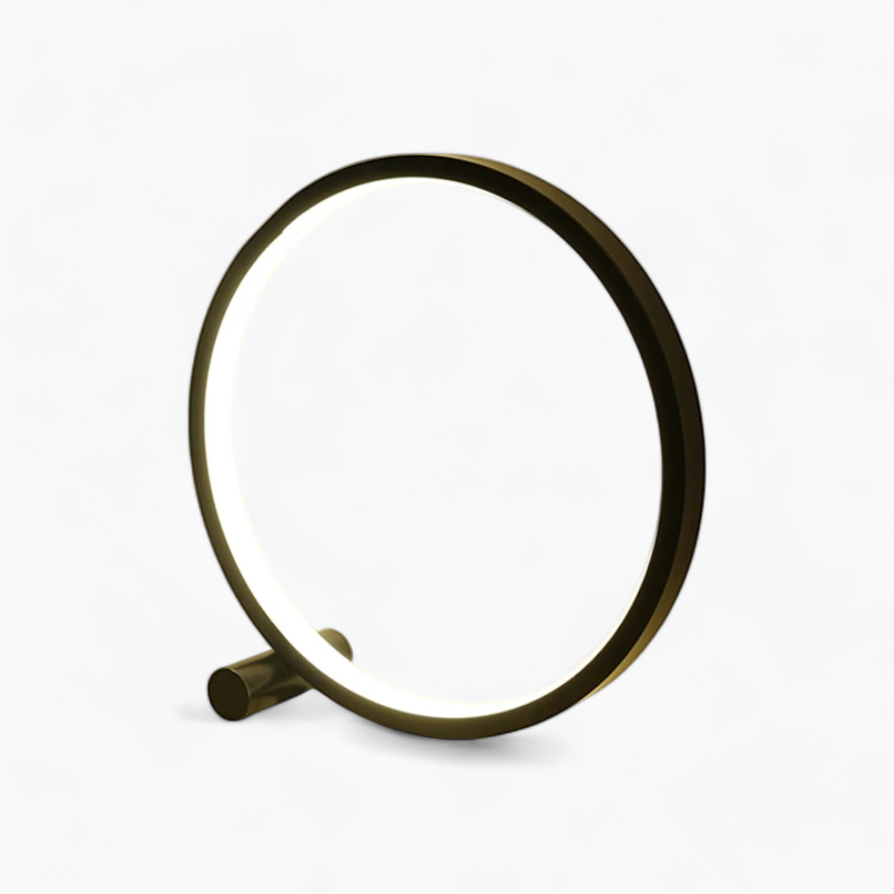 Moderne LED Nachttischlampe Halo – Dimmbares Licht mit Minimalistischem Design