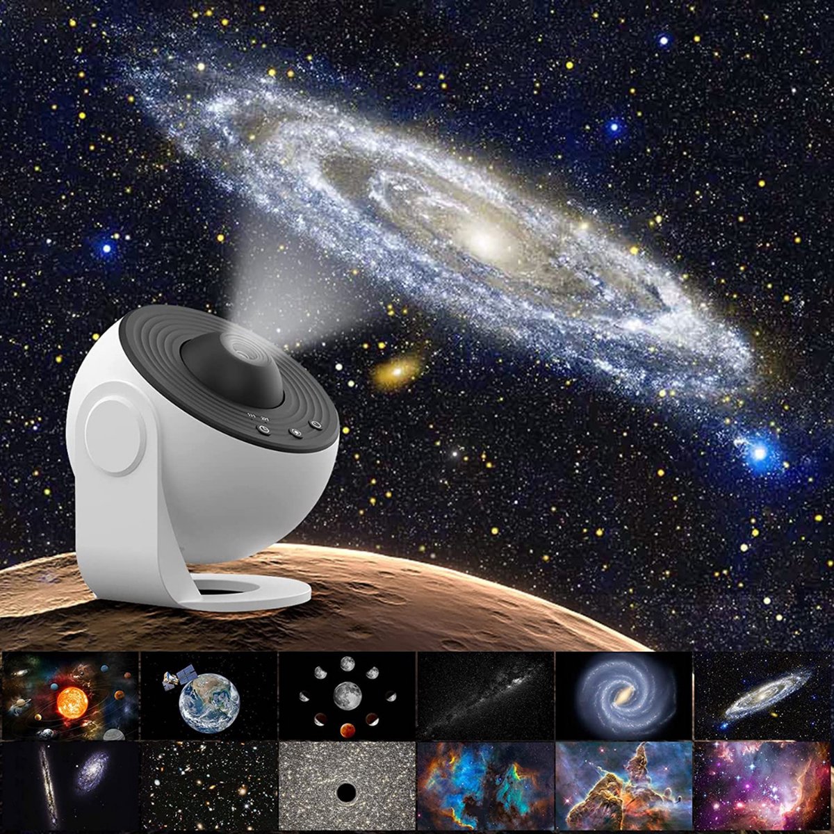 Halo - Sternenhimmel-Projektor für eine magische Atmosphäre