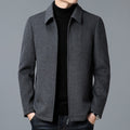 Klassischer Woll-Troy-Jacke für eleganten Stil