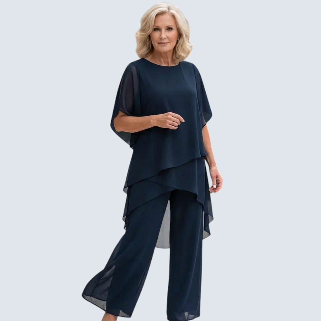 Damen Lagen-Set - Eleganter Zweiteiler mit weichem Fall