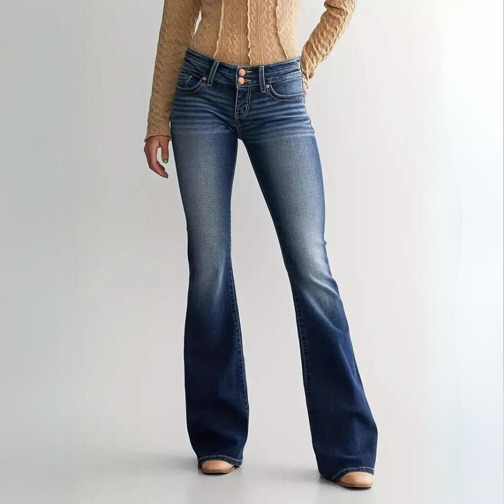 Hilary | Elegante und Trendige Flared Hose für einen Modischen Look