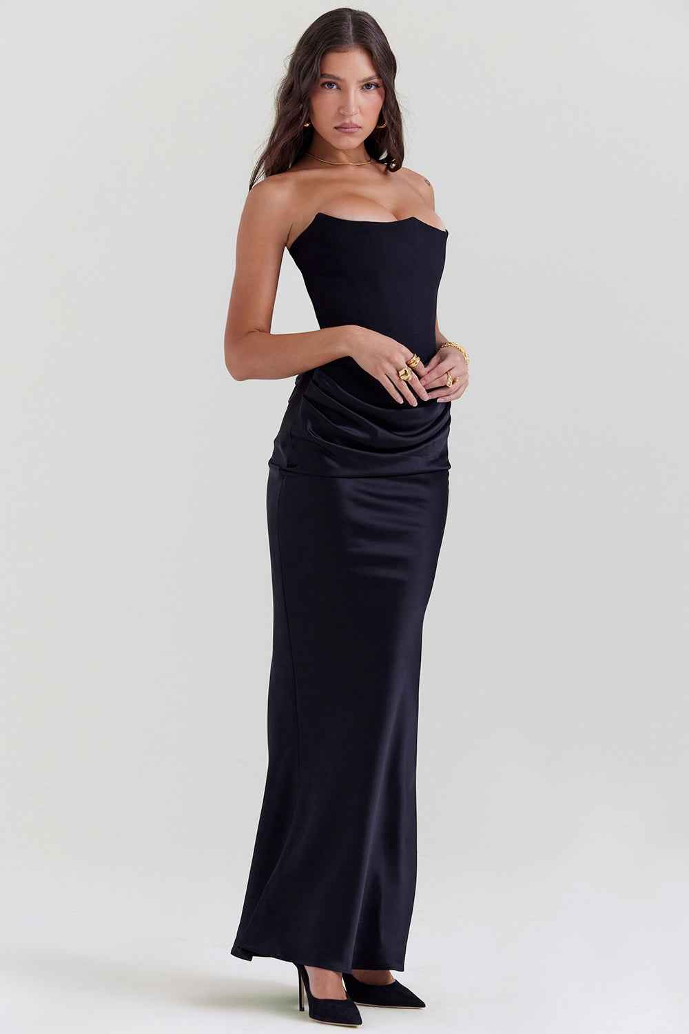 Anika Ein-Schulter-Kleid