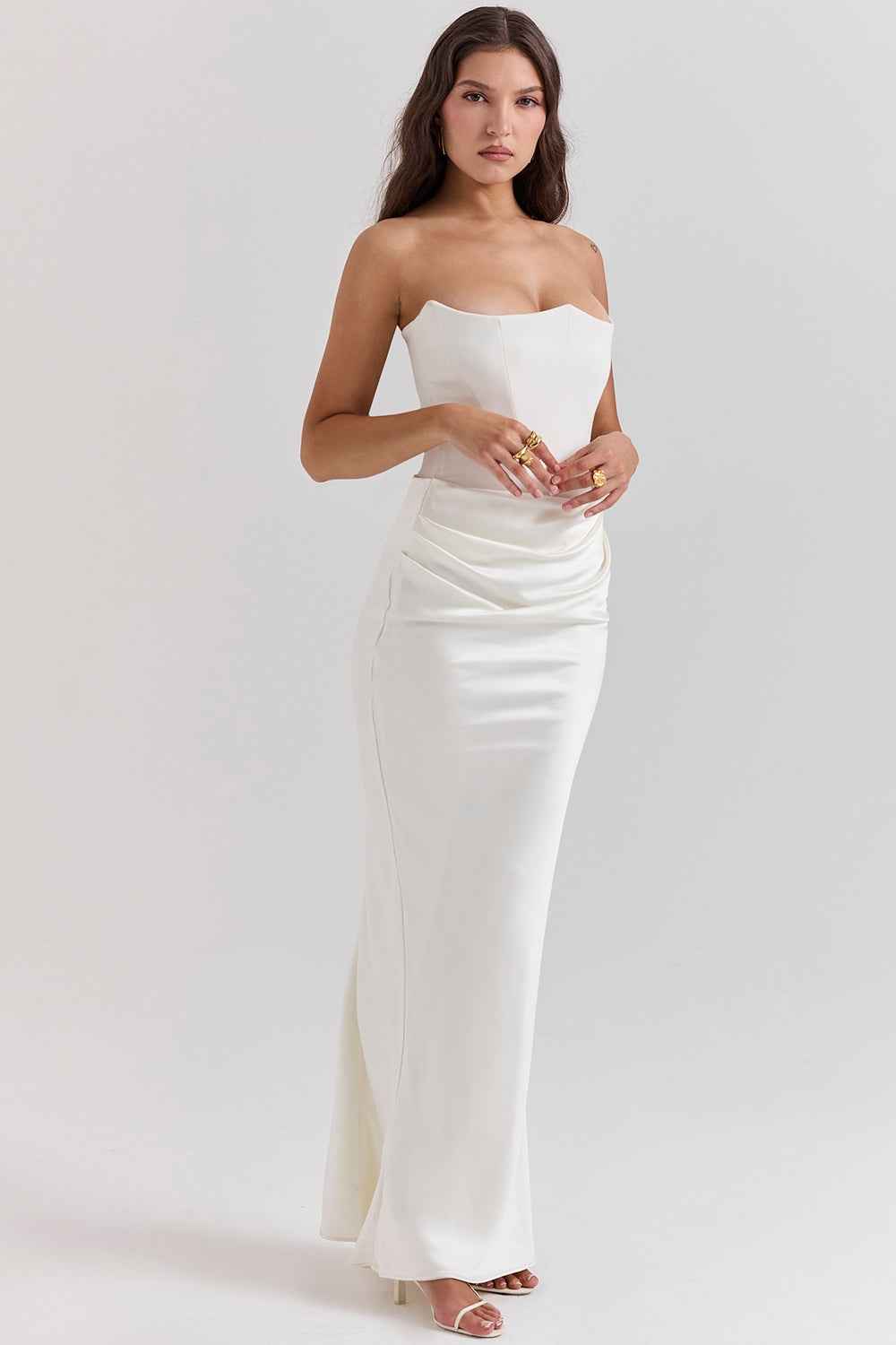 Anika Ein-Schulter-Kleid