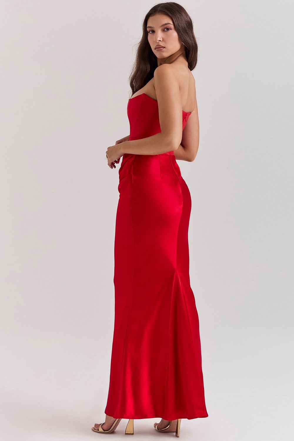 Anika Ein-Schulter-Kleid