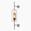 Luksus vægklistermærker – Moderne skandinavisk design med glas- og metalfinish for et elegant præg