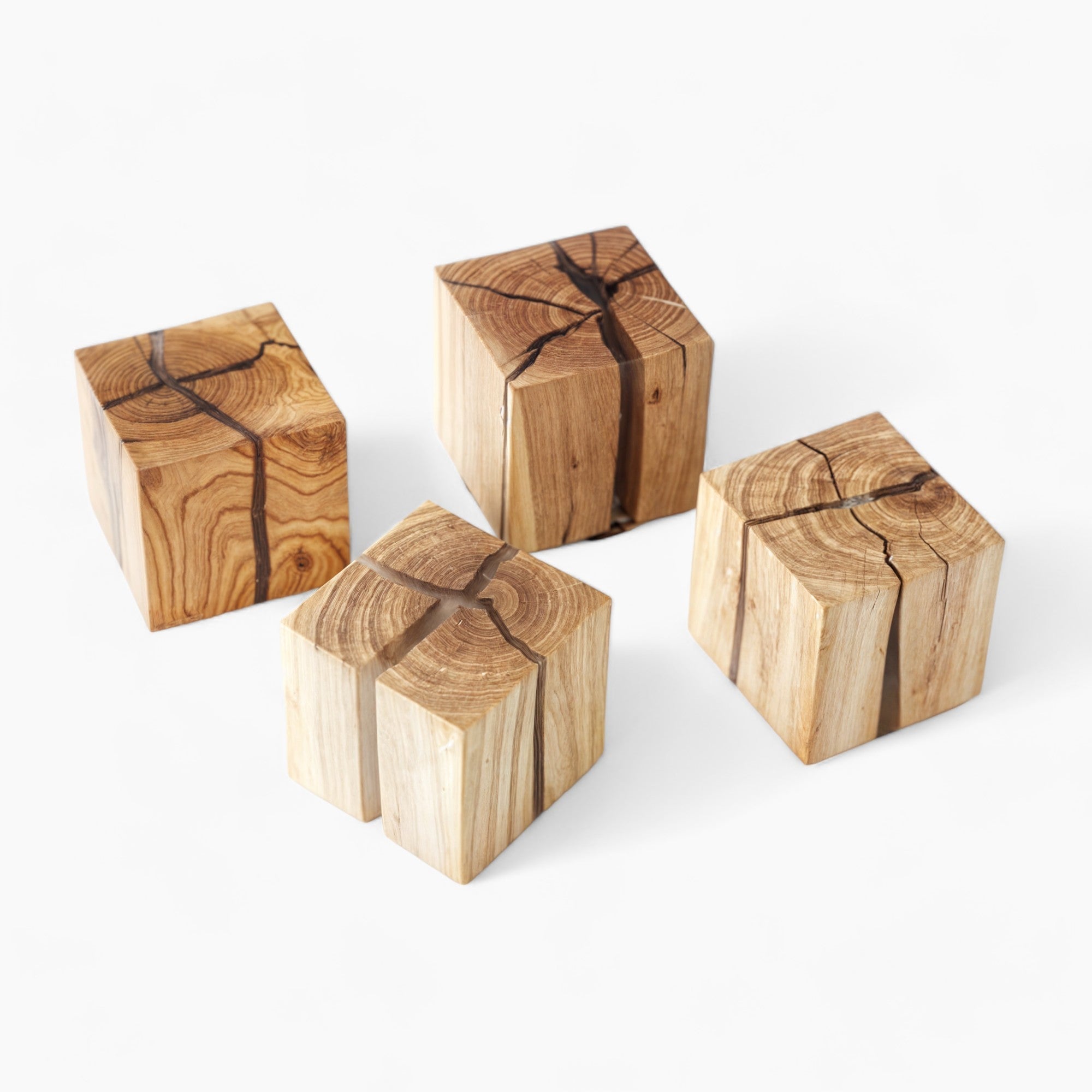 Moderne Holz-Nachtischlampe mit knarrendem Design, eleganter LED-Beleuchtung und G4-Schnittstelle