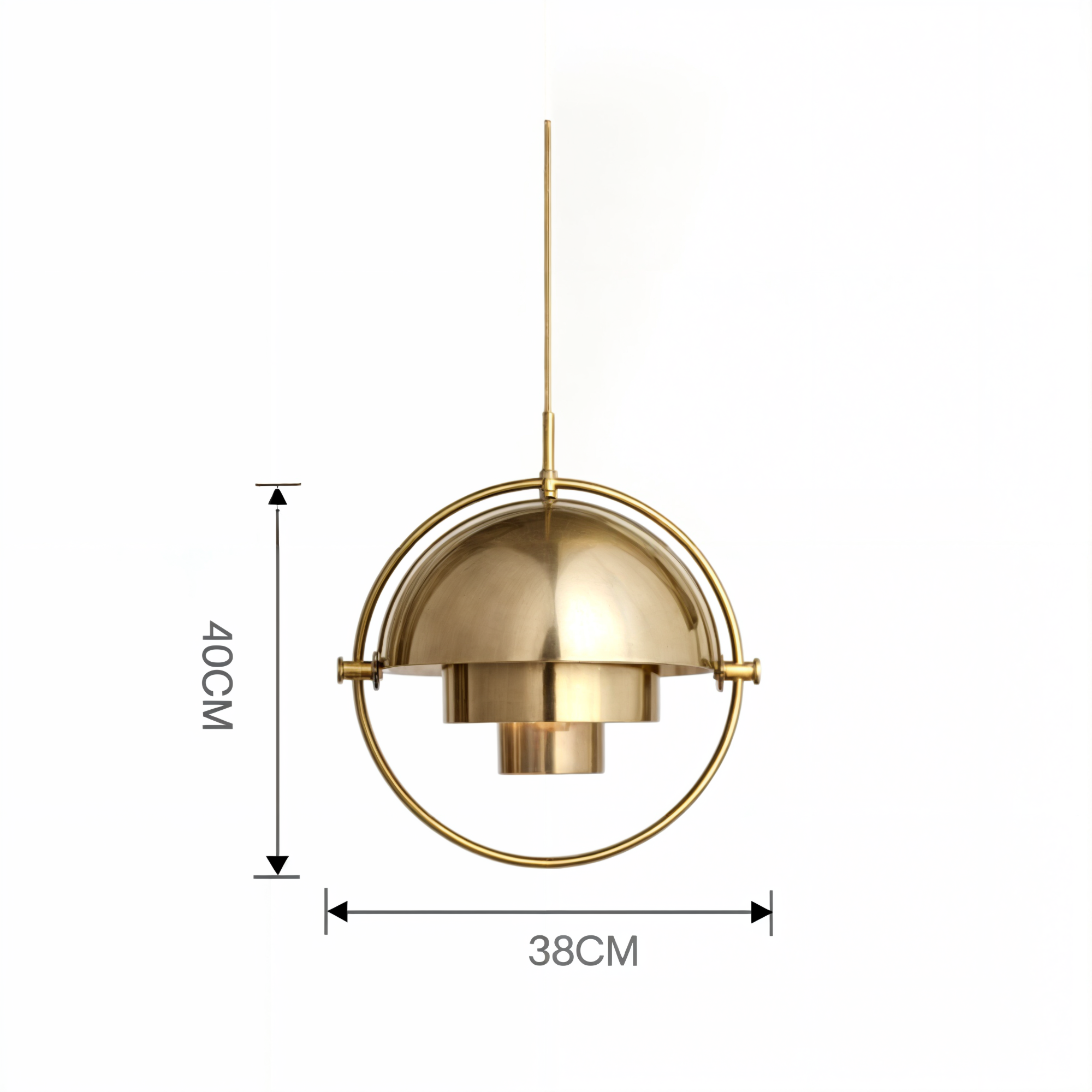 Chromelle - Moderne Glas- und Eisen-Hängelampen mit E27-Edelstahlfassung in Pol Chrom für elegantes Licht